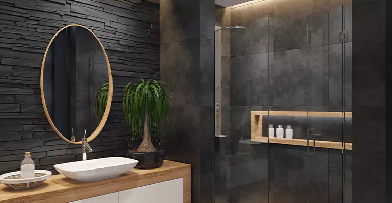 Bathroom Floor Tile Remodel in Palmyra