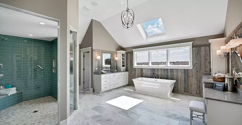 Guest Bathroom Flooring Remodel in Palmyra