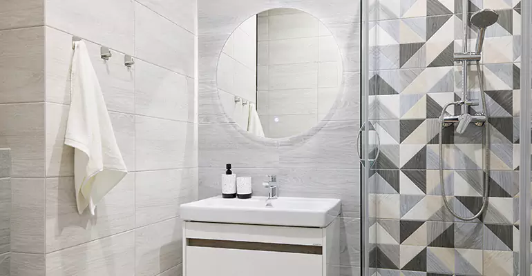 Small Master Bathroom Remodel in Palmyra